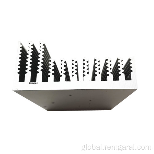 Extrusion Aluminum Heatsink cnc machining for extrusion aluminum welding heatsink Manufactory